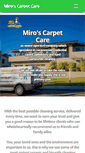 Mobile Screenshot of miroscarpetcare.com